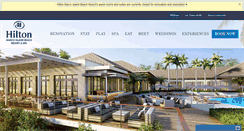 Desktop Screenshot of hiltonmarcoisland.com