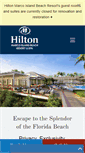 Mobile Screenshot of hiltonmarcoisland.com